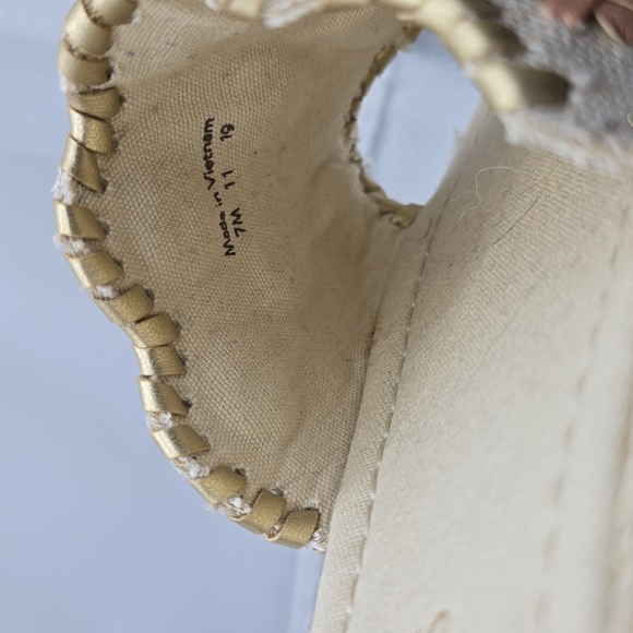 Jack Rogers Palmer Espadrilles Slides Sandals Wedges Natural size 7 woman - Picture 9 of 12